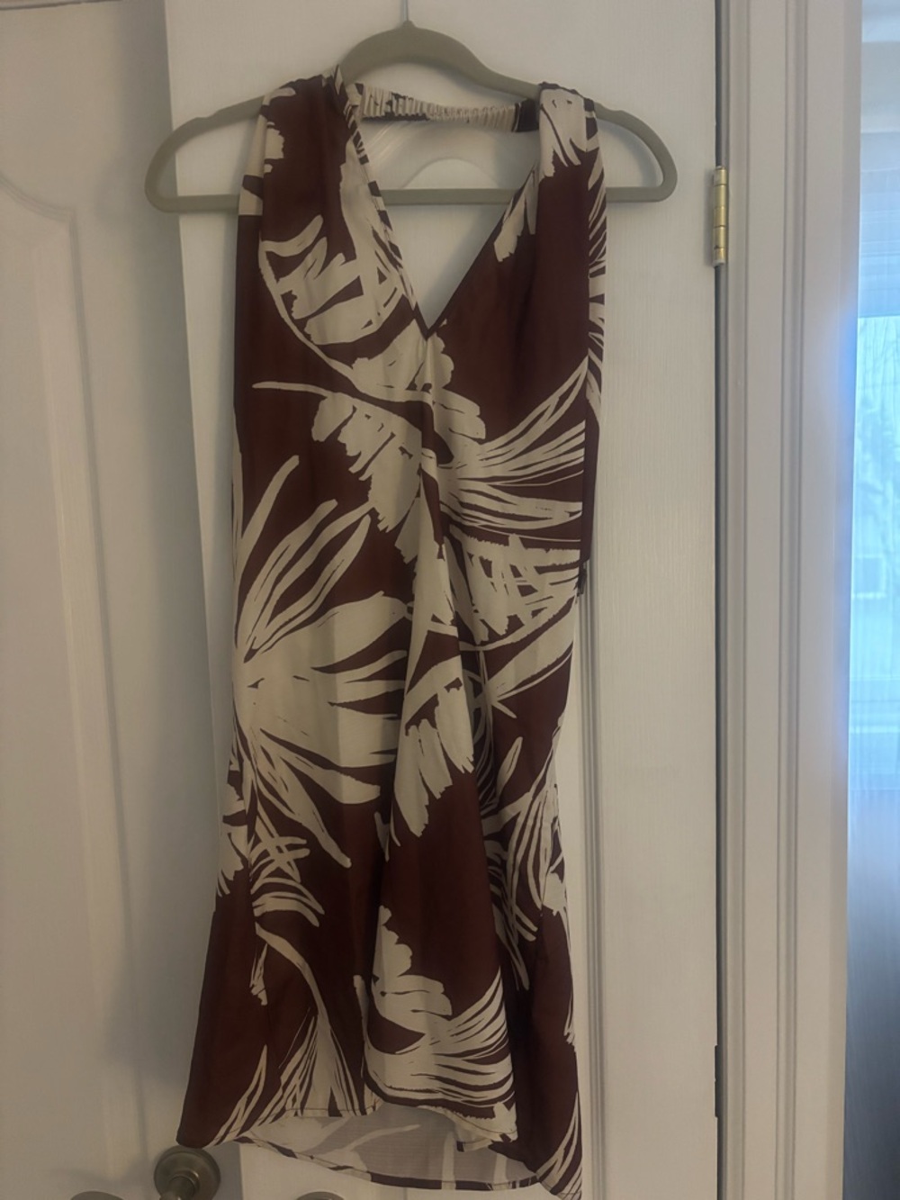 SHEIN halter mini dress-beach